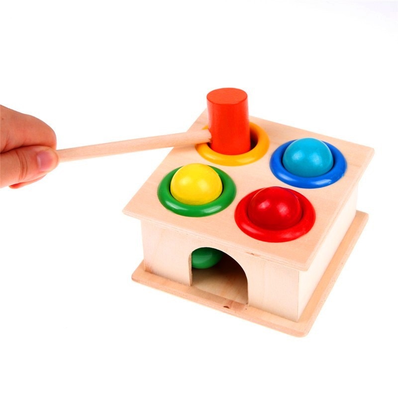 Montessori Wooden Toys for Babies 1 2 3 Years Boy Girl Gift Baby Development Games Wood Puzzle for Kids Educational Learning Toy