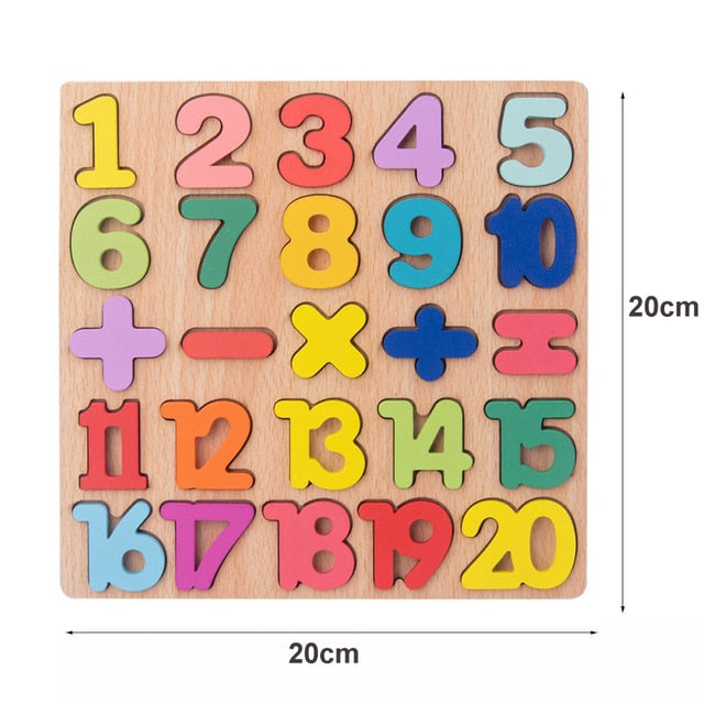 Montessori Wooden Toys for Babies 1 2 3 Years Boy Girl Gift Baby Development Games Wood Puzzle for Kids Educational Learning Toy